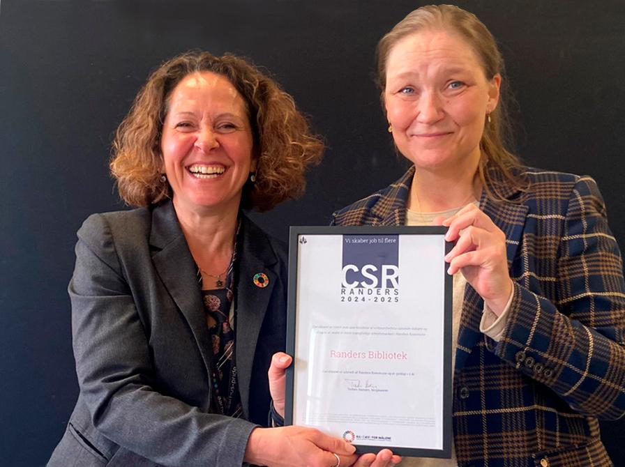 Randers Bibliotek er CSR certificeret